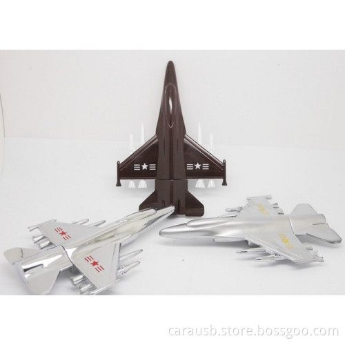 U disk factory CaraUSB wholesale 4GB flash disk metal zinc alloy helicopter model aircraft gift pendrive
